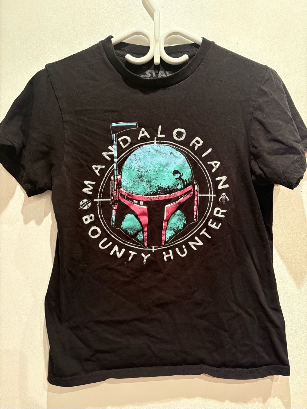Star Wars Mandalorian Bounty Hunter Graphic Tee